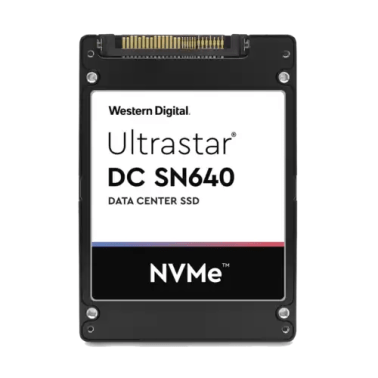 Western Digital Ultrastar DC SN640 Enterprise 7680GB NVMe SSD