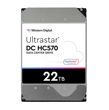Western Digital Ultrastar DC HC570 Enterprise 22 TB Nearline SAS Festplatte