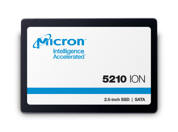 Micron 5210 ION Enterprise 3840GB QLC SATA SSD
