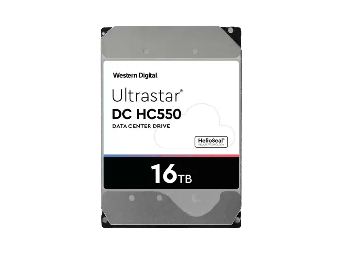 Western Digital Ultrastar DC HC550 Enterprise 16TB Nearline SATA Festplatte