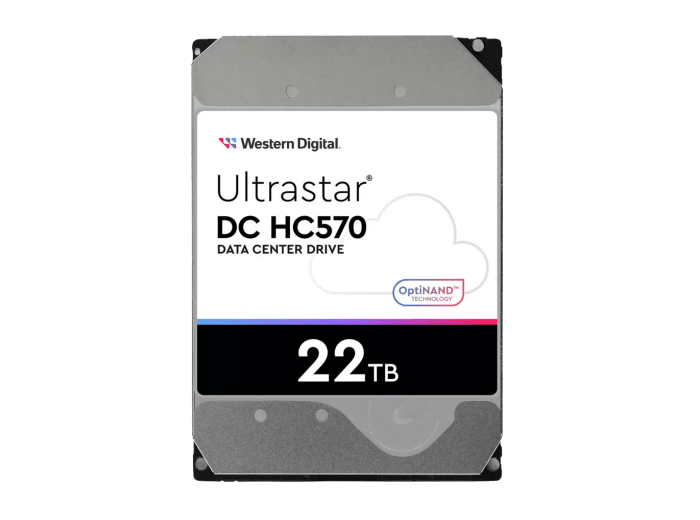 Western Digital Ultrastar DC HC570 Enterprise 22 TB Nearline SATA Festplatte