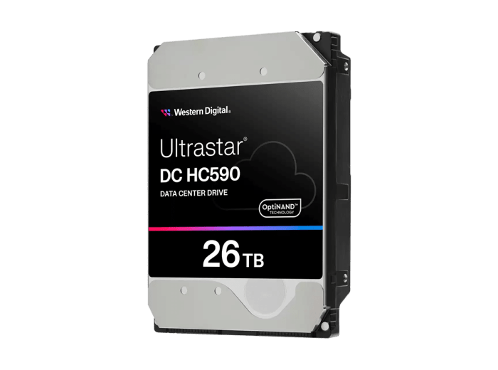 Western Digital Ultrastar DC HC590 Enterprise 26 TB Nearline SAS Festplatte