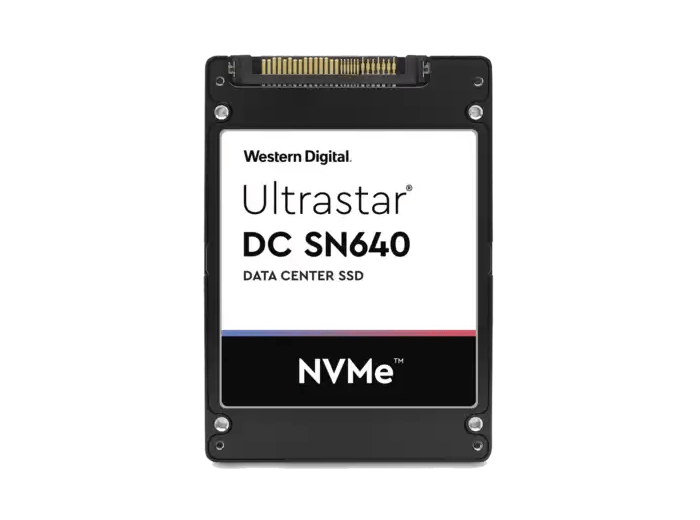 Western Digital Ultrastar DC SN640 Enterprise 3840GB NVMe SSD