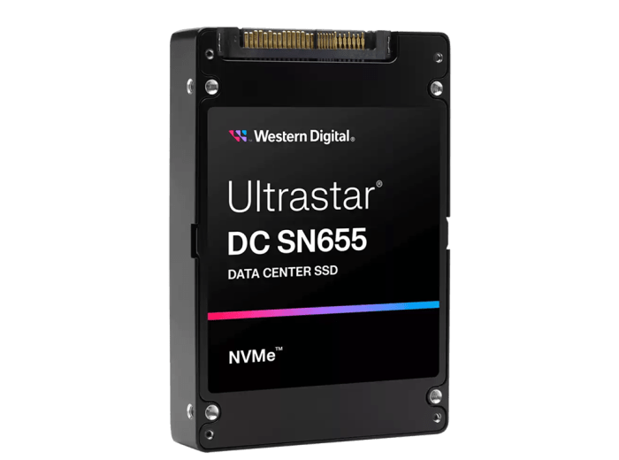 Ultrastar® DC SN655 U.3 NVMe SSD, 3.840GB