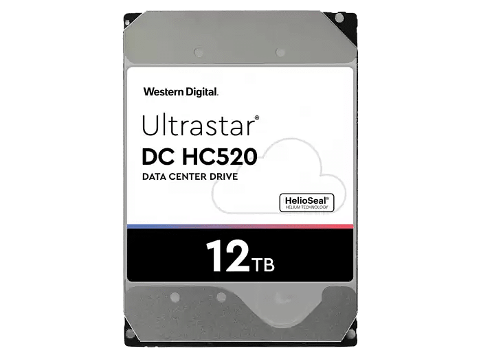 Western Digital Ultrastar DC HC520 Enterprise 12TB Nearline SAS Festplatte
