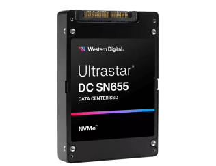 Western Digital Ultrastar® DC SN655 U.3 NVMe SSD, 15.360GB