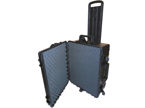 Transport and storage box L - Trolley 8 bay hard foam