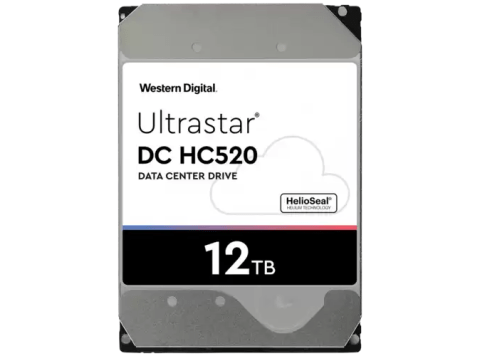 Western Digital Ultrastar DC HC520 Enterprise 12TB Nearline SAS Festplatte
