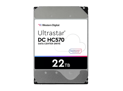 Western Digital Ultrastar DC HC570 Enterprise 22 TB Nearline SAS Festplatte