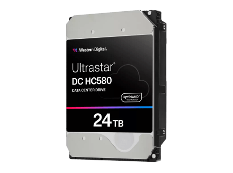 Western Digital Ultrastar DC HC580 Enterprise 24 TB Nearline SATA Festplatte