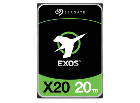 Seagate Exos X20 Enterprise 20 TB Nearline SATA Festplatte