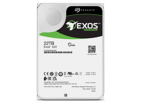 Seagate Exos X22 Enterprise 22 TB Nearline SATA Festplatte