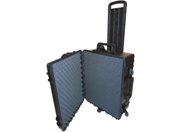 Transport and storage box L - Trolley 8 bay hard foam